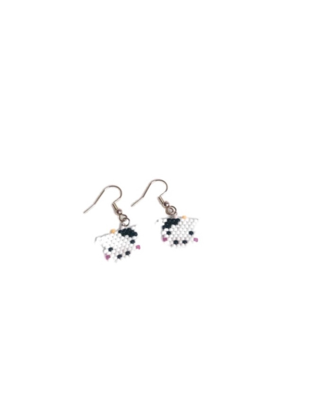 Aretes en miyuki vaquitas