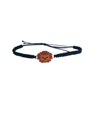 Pulsera en miyuki diseño leon