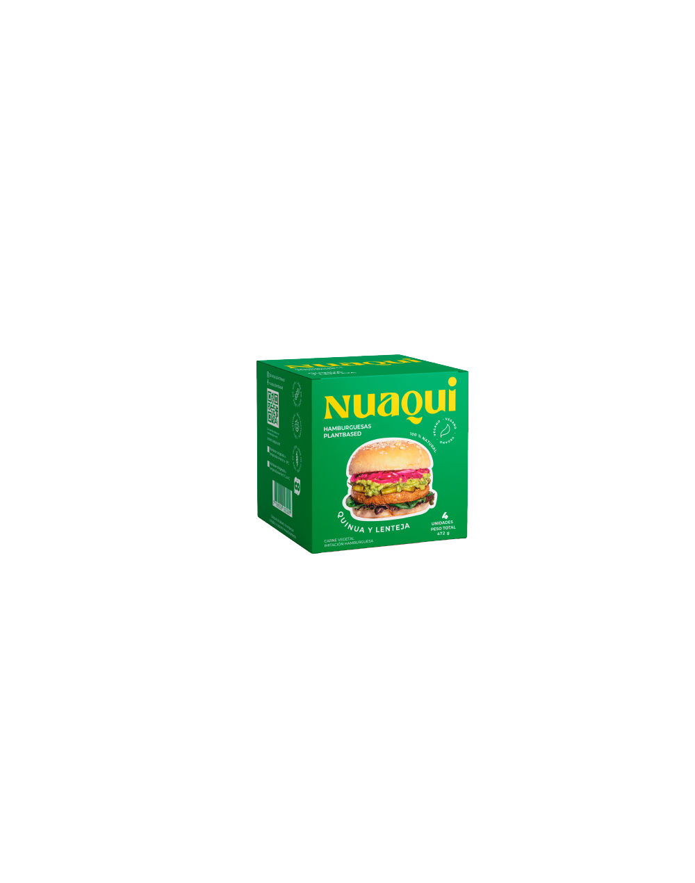 Hamburguesa Quinua con Lentejas