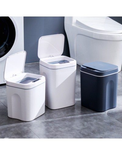 Caneca carga USB y sensor apertura automática de 14 Litros - Papelera -Super oferta