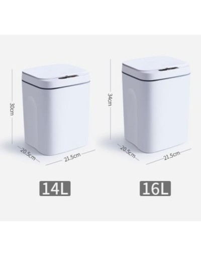 Caneca carga USB y sensor apertura automática de 16 Litros - Papelera - Super oferta