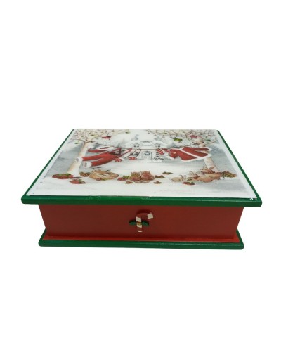 Servilletero ropa papá noel