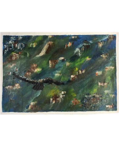 Pintura al oleo sobre lienzo