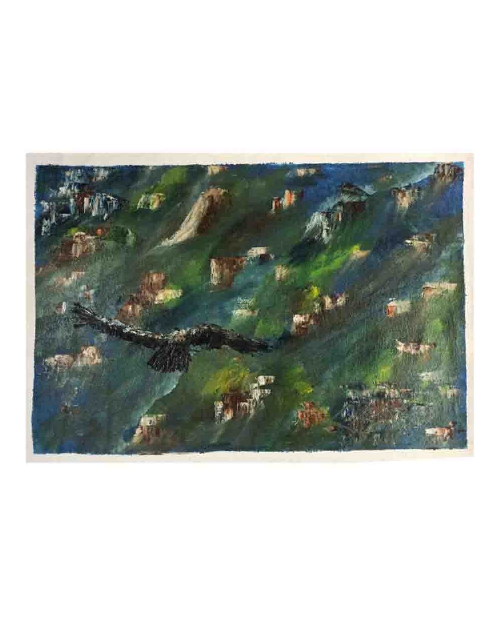 Pintura al oleo sobre lienzo