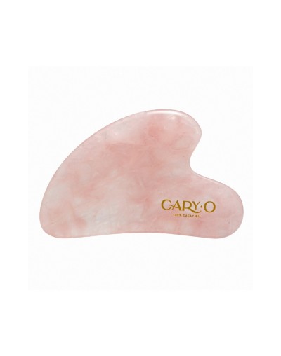 Gua sha cuarzo rosado