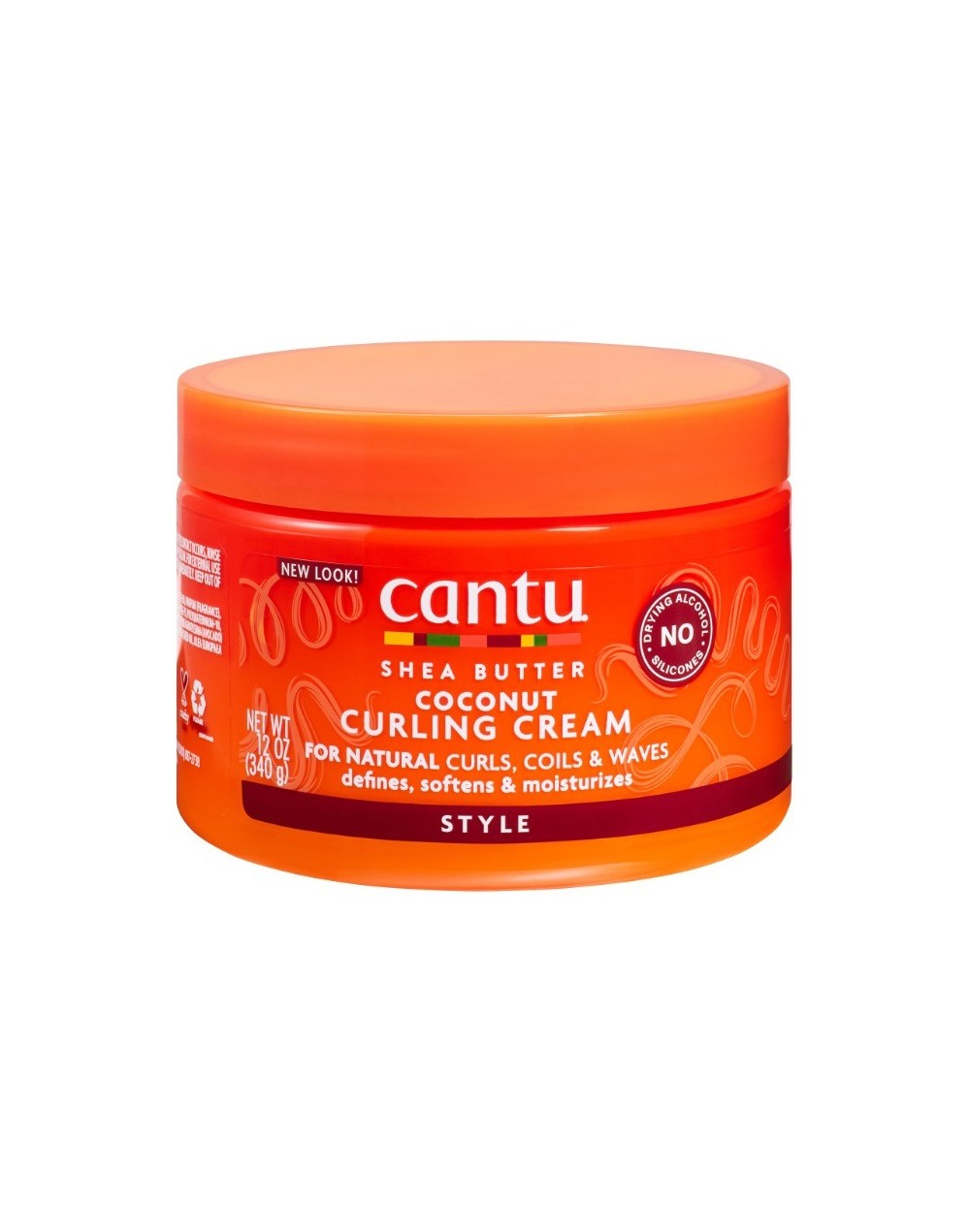 Cantu natural hair - coconut curling cream 340g