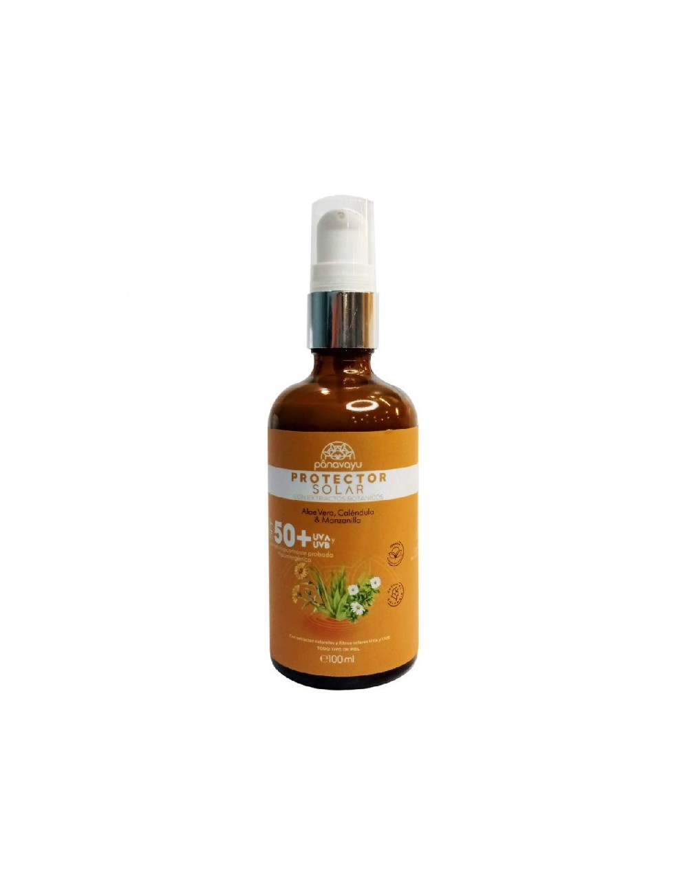 Protector solar con extractos botanicos 50 ml