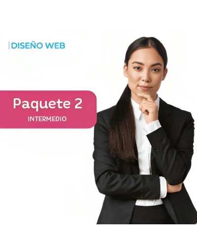 Diseño web paquete 2 intermedio