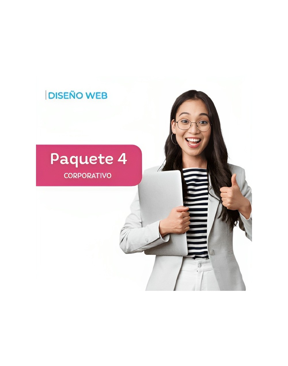 Diseño web paquete 4 corporativo