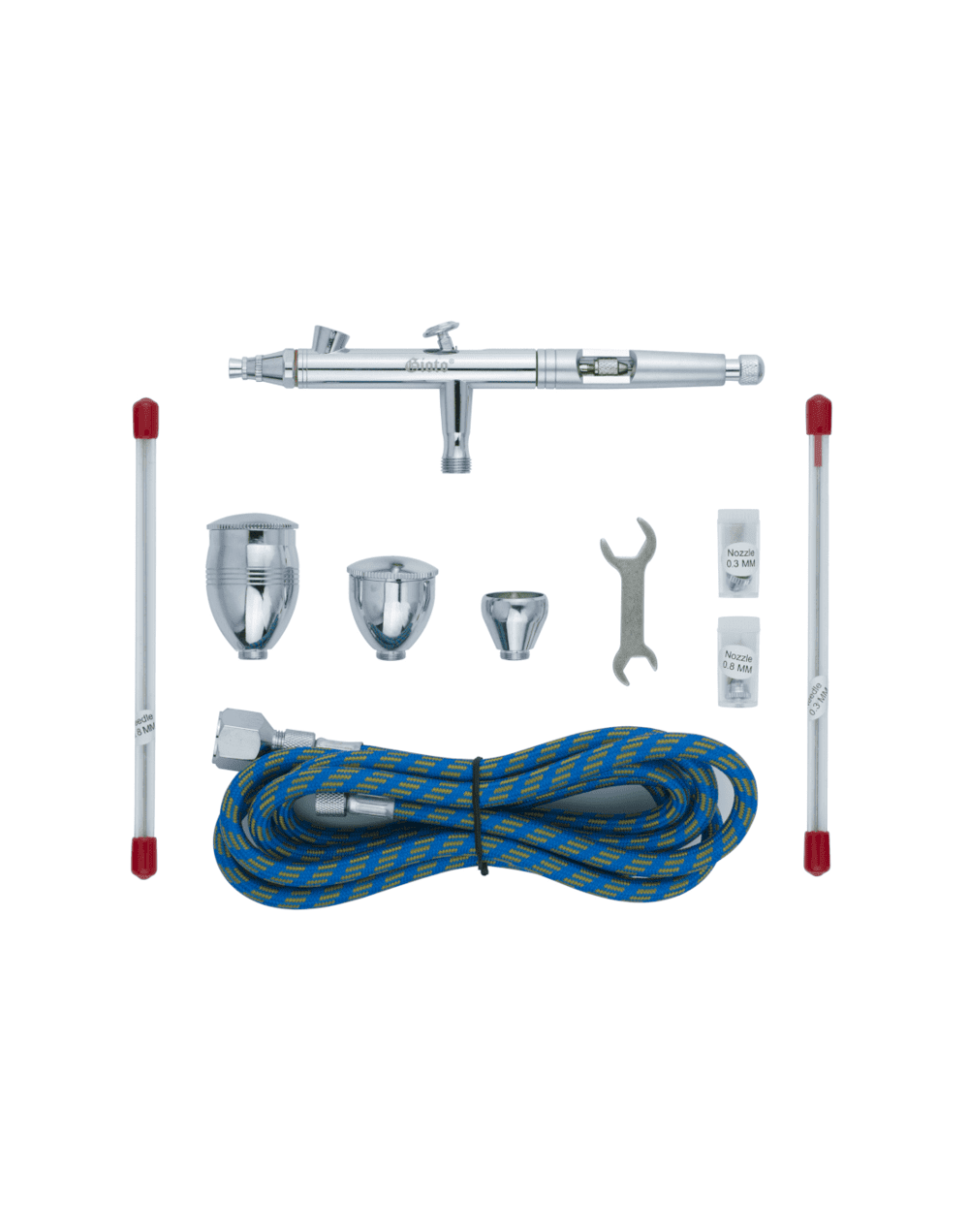 Kit aerografo gioto accion doble rf bd 183
