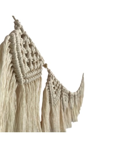 Banderin en macrame