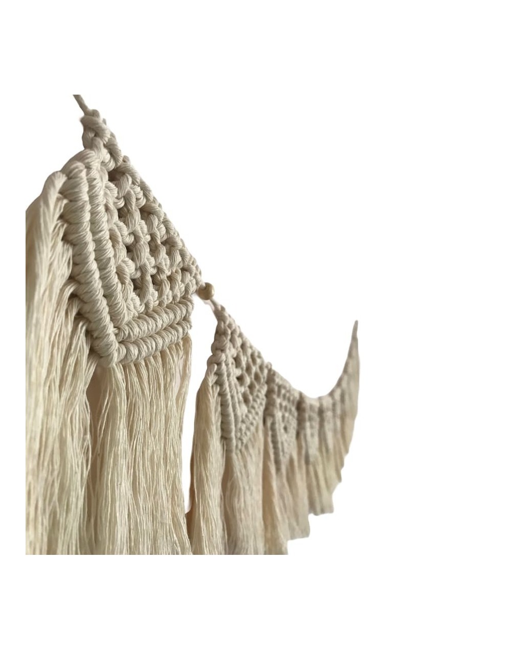 Banderin en macrame
