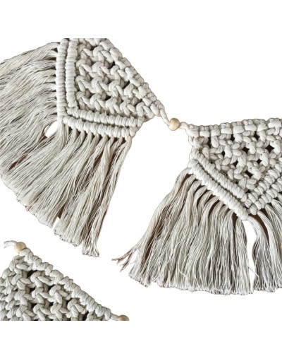 Banderin en macrame