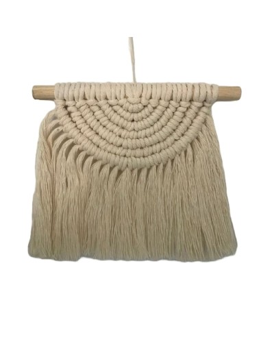 Mini tapices en macrame