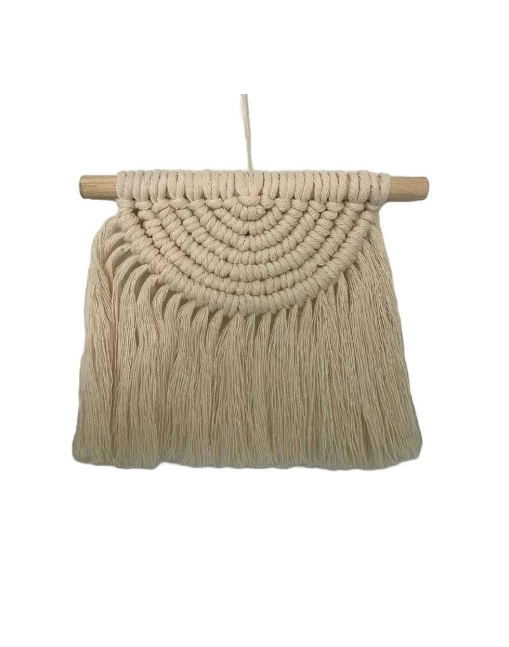 Mini tapices en macrame