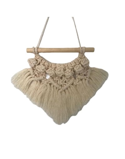 Mini tapices en macrame