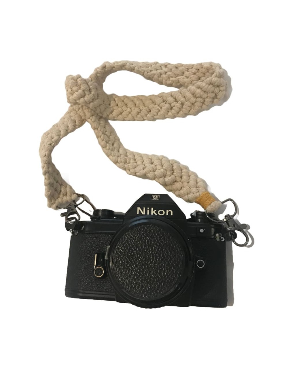 Correa en macrame para la camara