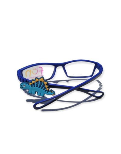 Pin dino blue