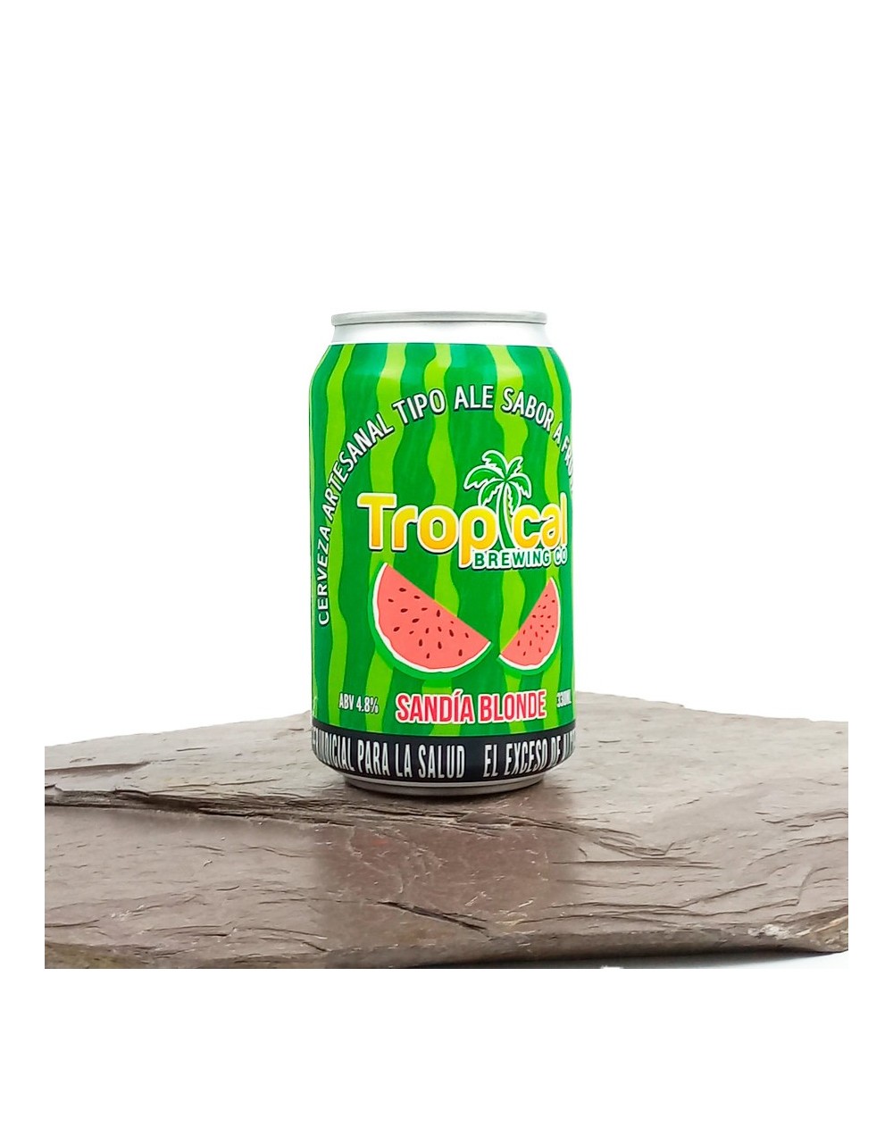 Cerveza artesanal sabor a sandía