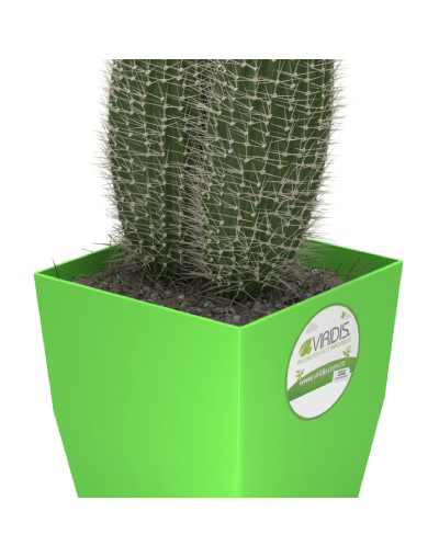 Matera Verde small Elaborada en plástico 100% Reciclado