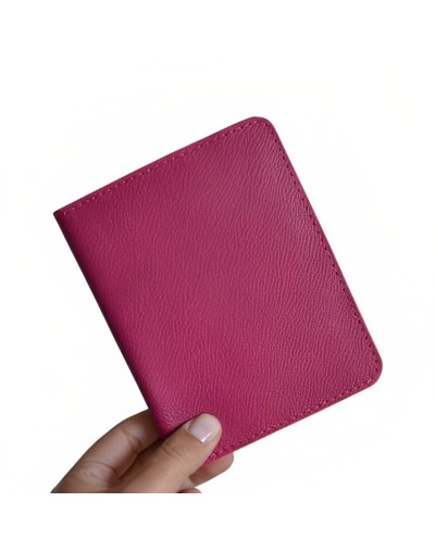 Porta pasaporte e1 fucsia