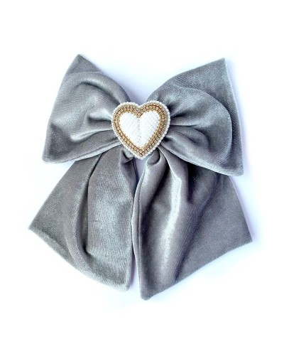 Moño sailor moon gris