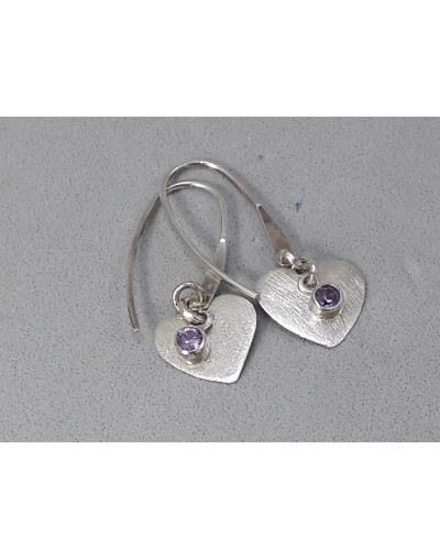 Aretes colgantes Corazón