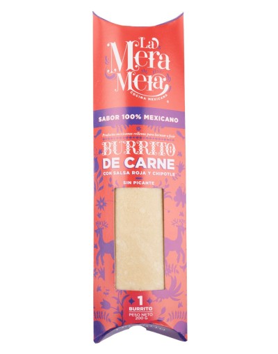 Burritos de Carne  tinga de Carne