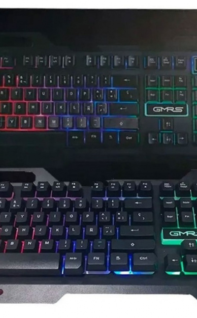 Combo Gamer STARTEC teclado y mouse retro iluminado-DESCUENTO