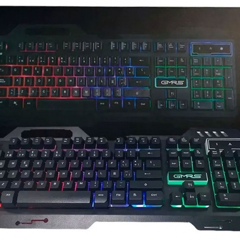 Combo Gamer STARTEC teclado y mouse retro iluminado-DESCUENTO