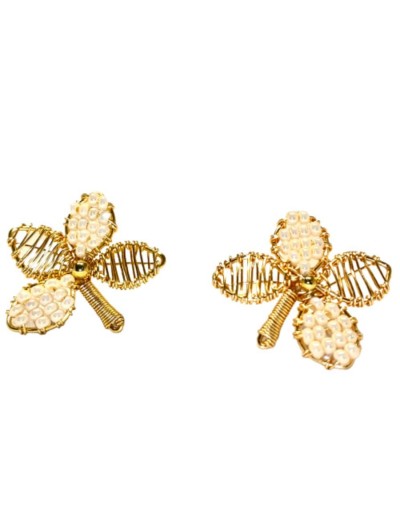 Artesania aretes trébol