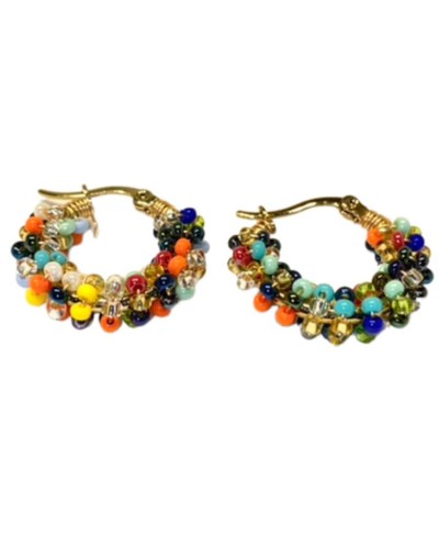 Artesania aretes candonga mediana