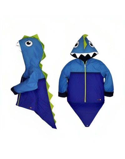 Chaqueta impermeable chami pro azul