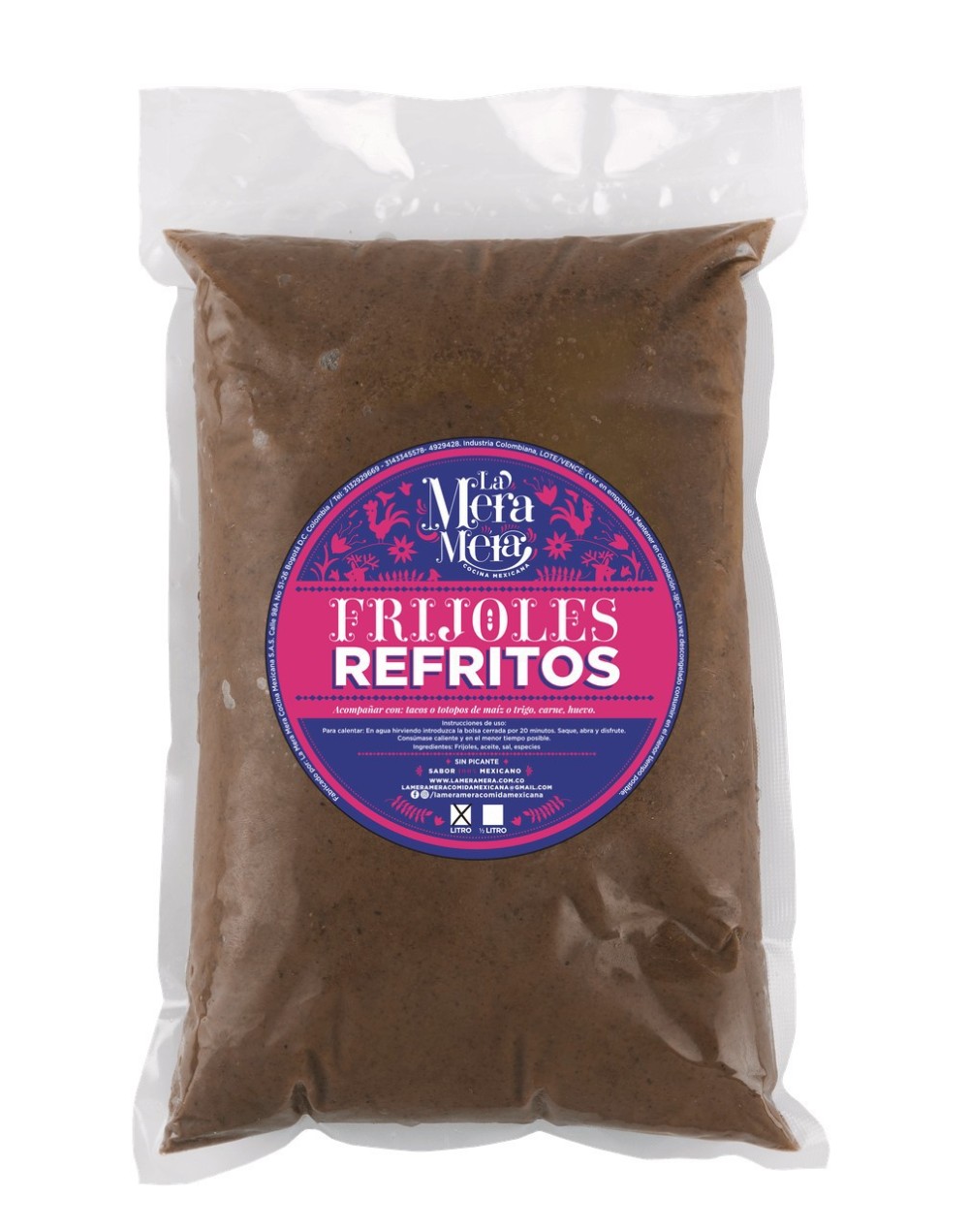 FRIJOL REFRITO 12 LITRO