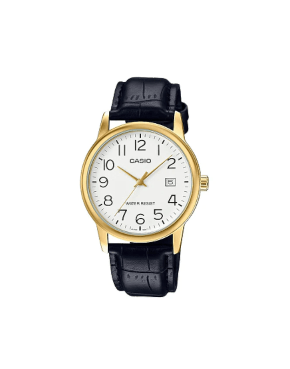 Reloj casio clásico hombre mtp v002gl 7b2udf negro y dorado
