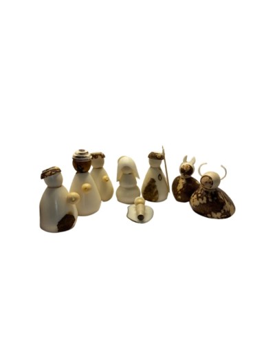 Artesania pesebres en tagua