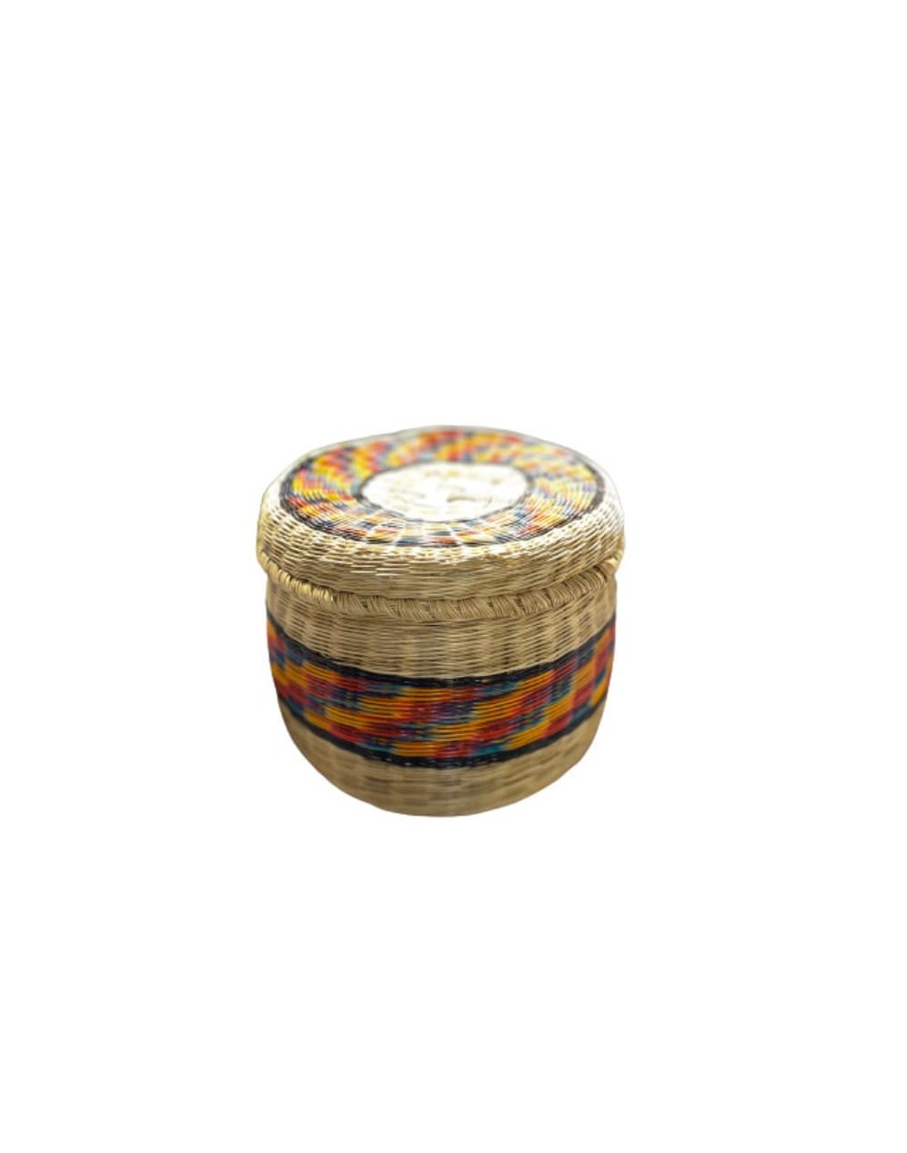 Artesania cesta tortillas con tapa