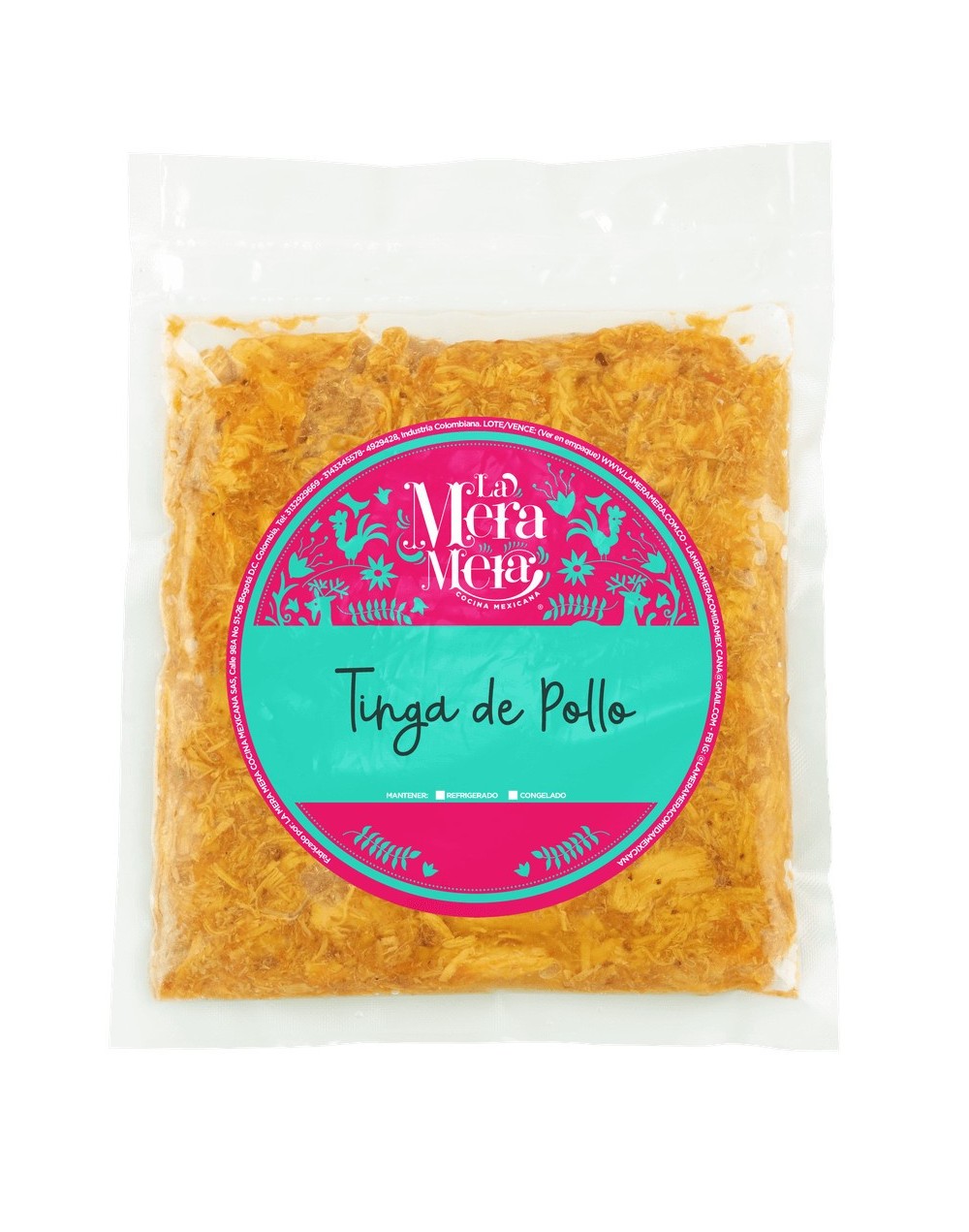 TINGA DE POLLO 
