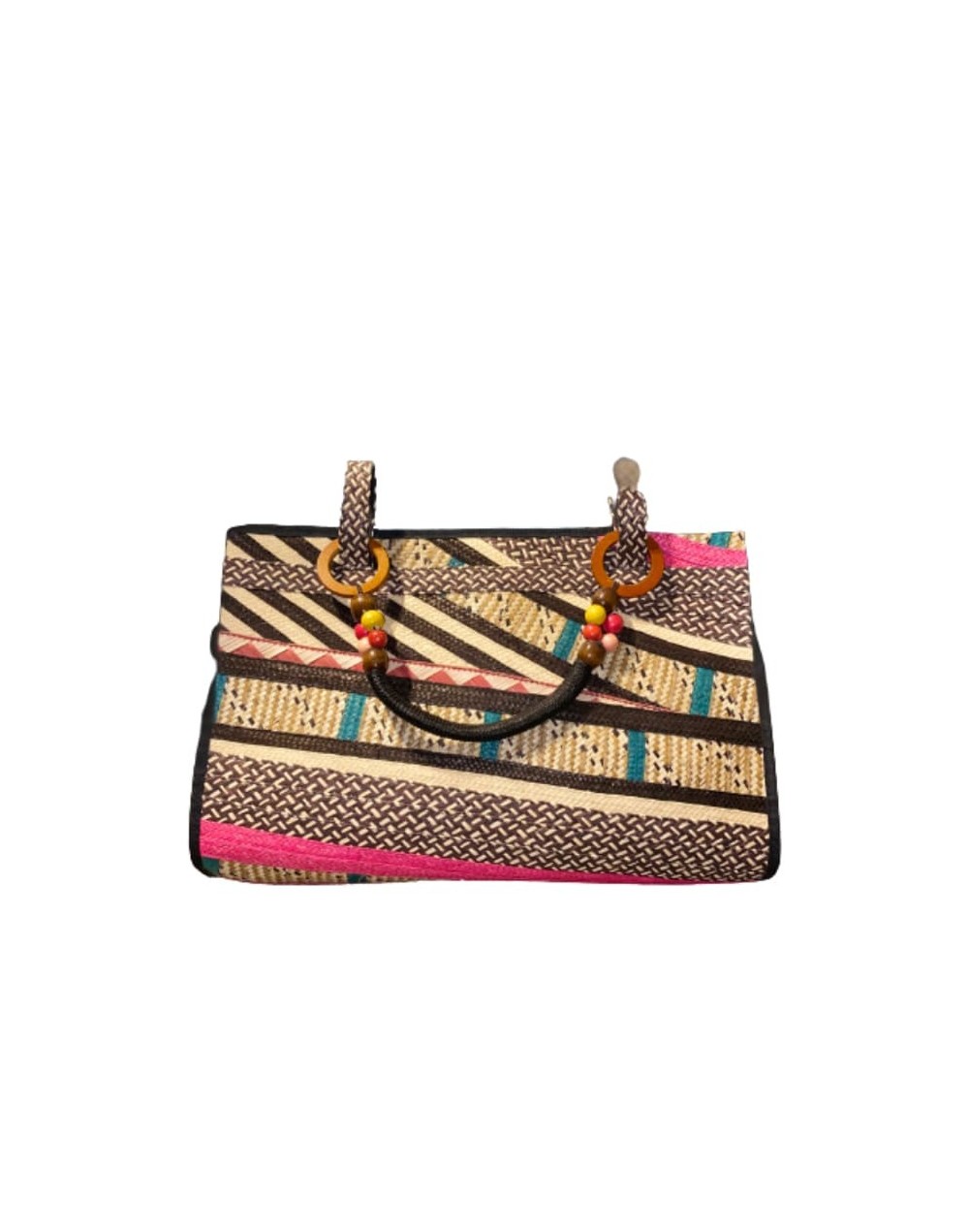 Artesania bolso rectangular en cañaflecha