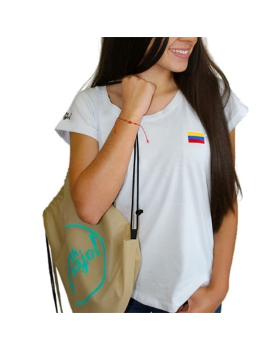 Camiseta estampada banderita