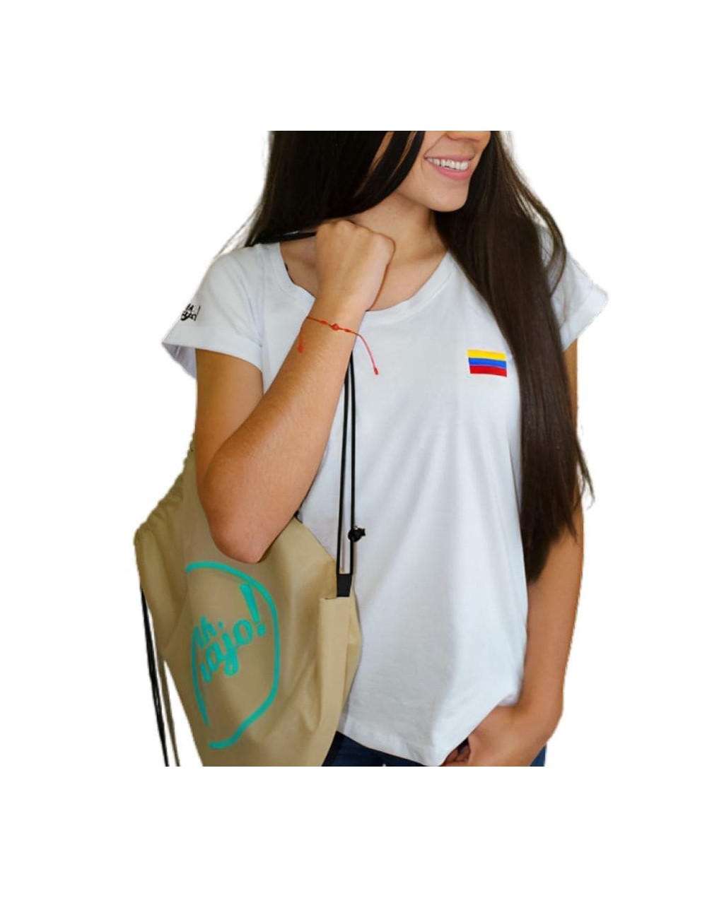 Camiseta estampada banderita