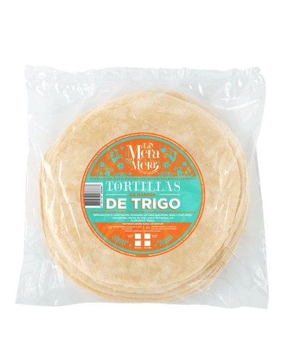 Tortillas de harina 16 cm diámetro