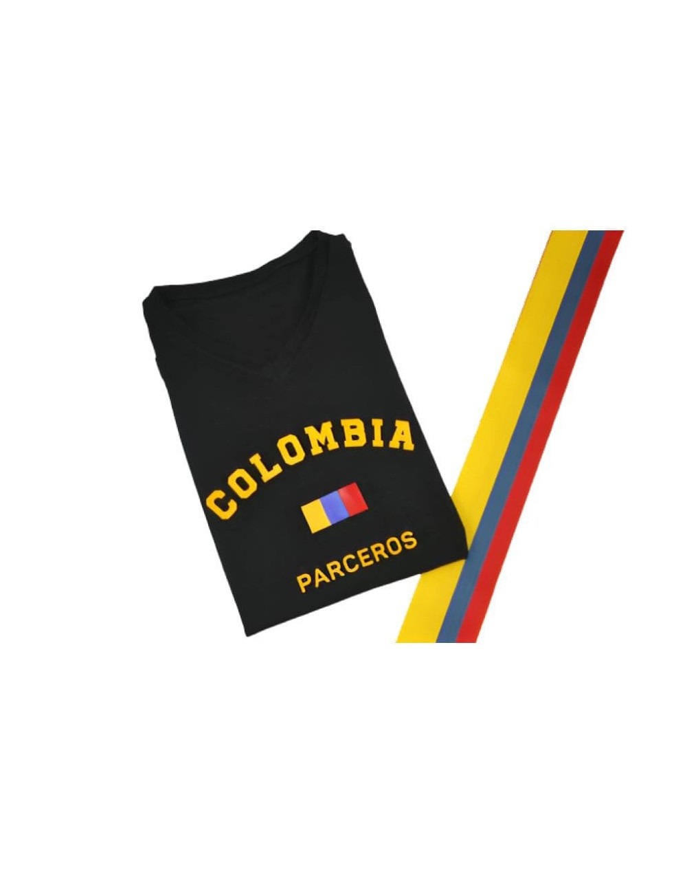 Camiseta estampada colombia parceros