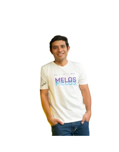 Camiseta estampada estamos melos