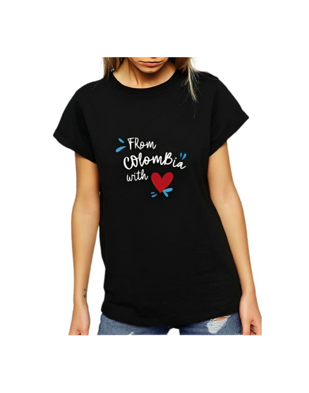 Camiseta estampada from colombia with love
