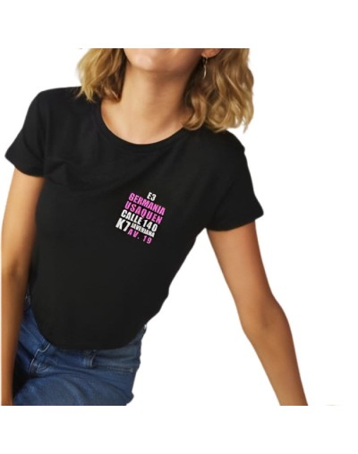 Camiseta estampada paleta buses