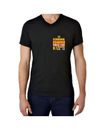 Camiseta estampada paleta buses