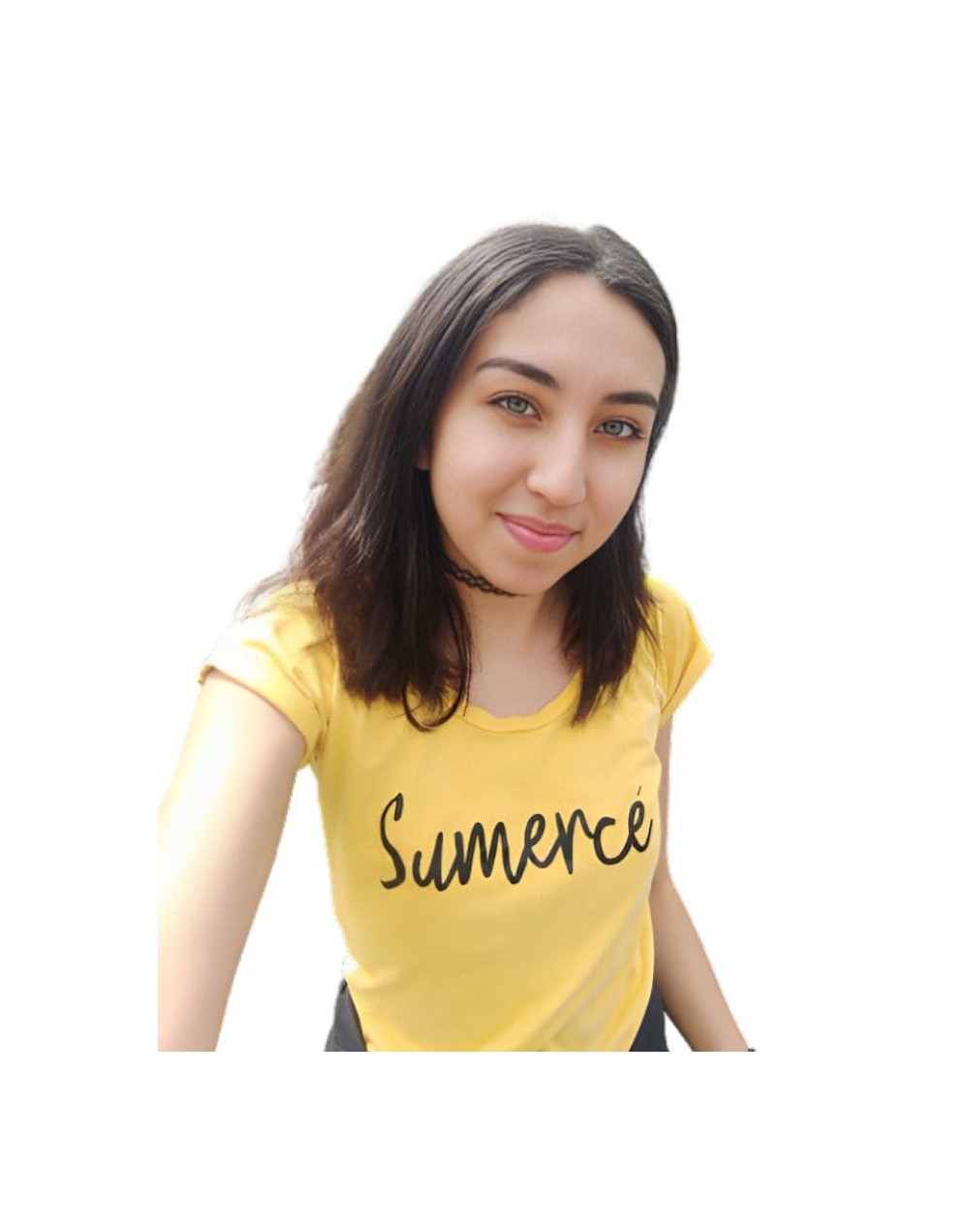 Camiseta estampada sumercé