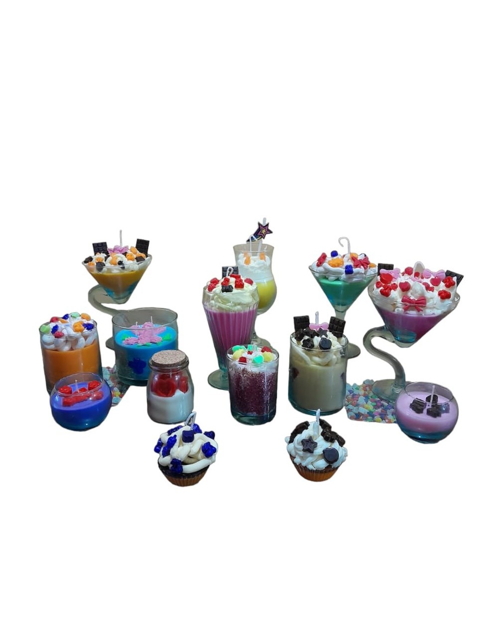 Velas tipo postre