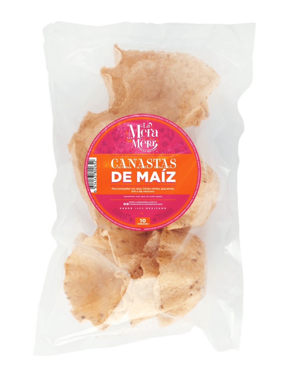 CANASTAS DE MAÍZ 20 uds